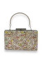 Sequin Embroidered Patterned Colorful Evening Dress Bag Evening Bag