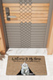 Modern Digital Printing Cat Welcome to My Home Door Mat