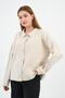 Ribbed Knitwear Shirt Collar Buttoned Cardigan (A92398-S-Ust) - 6
