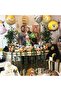 Safari Cute Animals Foil Balloon Set (55-60 Cm) 5 Pieces - 4