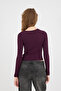 Crew Neck Basic Blouse B1480-S3 - 5