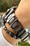 New Season Stainless Steel Strap Men's Watch with 3 ATM Waterproof Bracelet - 4