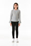 Girls' Leggings with Elastic Waist Pockets