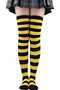Cotton Striped Knee High Socks - 4