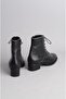 Select y075 genuine leather special production high heel women's boot (heel height: 4 cm) black - 4