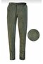 Men's Classic Cut Brown Velour Pants - 2