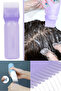 Hair Coloring Bottle with Easy Application Comb on Hair Bottoms