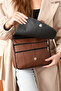 Genuine Leather Large Crossbody and Shoulder Bag - 5