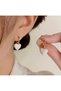 White Heart Dangle Women's Earrings Valentines Day Gift - 3