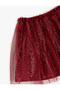 Baby Girl's Burgundy Tutu Skirt - 3