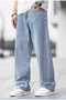 Men's Acid Washed Denim Fabric Trousers Md 120 - 3