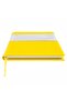 مفكرة جيتار (نظام ثنائي بدون مفتاح) + مخطط متعدد الألوان 100% صناعة يدوية وخياطة يدوية (A/5) - 3