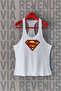 Printed Tank Top Sports Singlet