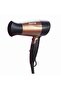 1600W Mini Hair Dryer with Foldable Handle - 2-Speed & 2 Temperature Settings - 6