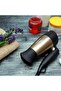1600W Mini Hair Dryer with Foldable Handle - 2-Speed & 2 Temperature Settings - 3