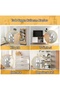Steel Rope Heavy Duty Fixing Kit - Baby Protector Child Safety Dresser Fixer Apparatus - 6