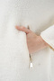 Ecru 5211 Zippered Plush Coat - 6