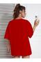 Brooklyn 1898 Printed Cotton Round Neck Red T-Shirt - 2