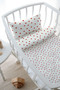 Mother's Side Crib Duvet Cover Set (60X100) - Iconic Series - Red Hearts - 3