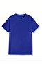 Emojis Back Printed Unisex Cotton Round Neck Cobalt Blue T-Shirt - 2