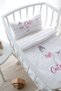 Mother's Side Crib Duvet Cover Set (60X100) - for Baby Series - Ballerina and Rabbit and Girl - 3