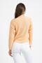 Women's V-Neck Slim Knitwear Sweater Salmon - 4