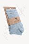 - 3-Piece Basic Plain Booties Socks - 3