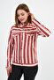 Jacket Coat with Pockets and Buttoned Sleeves and Zipper Detail ( 880124 ) - 5