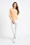 Women's V-Neck Slim Knitwear Sweater Salmon