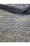 Thin Pleated Jersey in Dark Blue Coffee Colors (Width 160 cm X Length 200 cm) - 4
