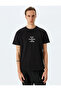 Regular Fit Cotton Pique Fabric Short Sleeve Slogan Embroidered Crew Neck T-Shirt - 3
