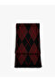 Diamond Patterned Long Scarf - 2