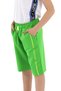 Sports Shorts - Green - Normal waist