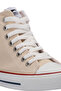 Beige School Women's Sneakers - 4
