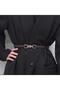 Acıkahve Adjustable Lock Buckle Women's Belt, Shirt Belt, Jacket Belt, Dress Belt - 5