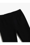 Basic Leggings Ribbed Single Pocket Detail - 3