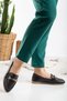 Women's Ballet Flats with Buckle Detail, Stylish Comfortable Orthopedic Casual Shoes - 6