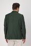 Fatuse Men's Khaki Double Breasted 6 Pieces Metal Buttons 4 Season Blazer Jacket - 5