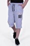 Strong Print Detailed Boy's Capri with Pockets - 3
