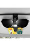 Carbon Car Interior Glasses Holder - Auto Sun Visor and Clip - 5