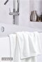 Pack of 25 White Bath Towels - 70X140Cm, 490Gr, 100% Cotton, Spa and Hotel Towels - 4