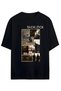 Sherlock Holmes Design Unisex Oversize Cotton T-Shirt