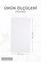 Set of 10 White Bath Towels - 70X140Cm, 490Gr, 100% Cotton, Spa and Hotel Towels - 4