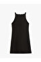 Mini Sleeveless Straps Halter Neck Dress - 4