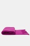 Solid Color Puff Shawl - Winter Neck and Shoulder Shawl - Purple - 5