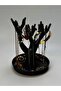 Decorative Tree Jewelry Stand, Organizer, Ring/Earring/Necklace/Jewelry Hanger - Hard Plastic - 3