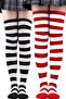 Women's Thick Stripe 2-Piece Knee High Socks - 6