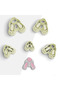 Rabbit Shaped Polymer Clay Mold, Cake Mold, Jewelry Mold, Clay Cutter, No:1156