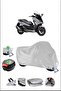 Honda Forza250(Nss250) Rear Bag Lock Compatible Waterproof Motorcycle Tent-Gray
