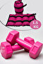 1.5 kg Hand & Foot Weights and 1 kg Dumbbell Set Hand Ankle Weight Sandbag Sets Pink - 7